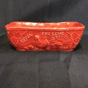 Ceramiche Virginia Italian Ceramic Egg Crate